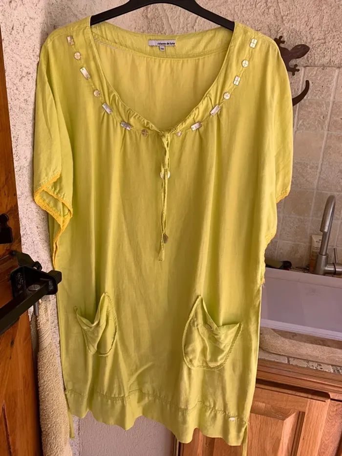 Robe en lin Rivière de Lune