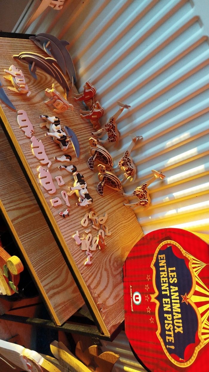 Animaux en bois 3 D 💞 - photo numéro 3