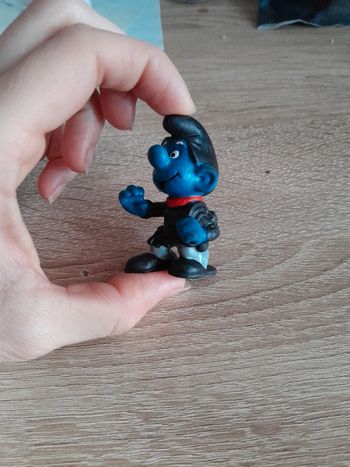 Magnifiques figurine stroumpf ancien ramoneur