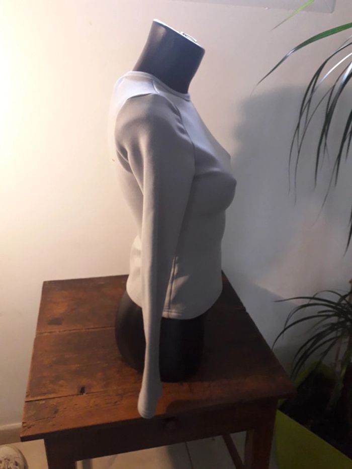 Haut t shirt manche longue dazy femme fille ado taille xs 34 - photo numéro 2