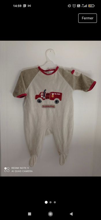 Grenouillère Kiabi 6 mois