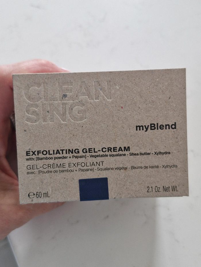 myBlend gel crème exfoliant visage