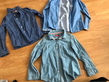 Lot de 3 chemises garçon