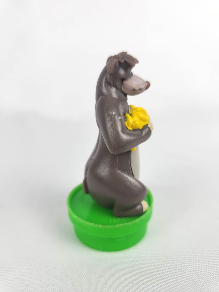 Figurine Baloo Disney - Le Livre de la Jungle - Bouchons de Smarties Vintage - photo numéro 2