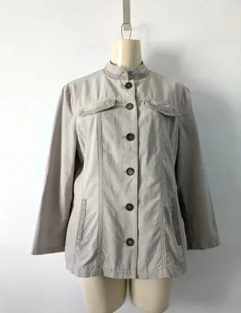 Veste d'été beige 100% coton - Armand Thiery - taille 42