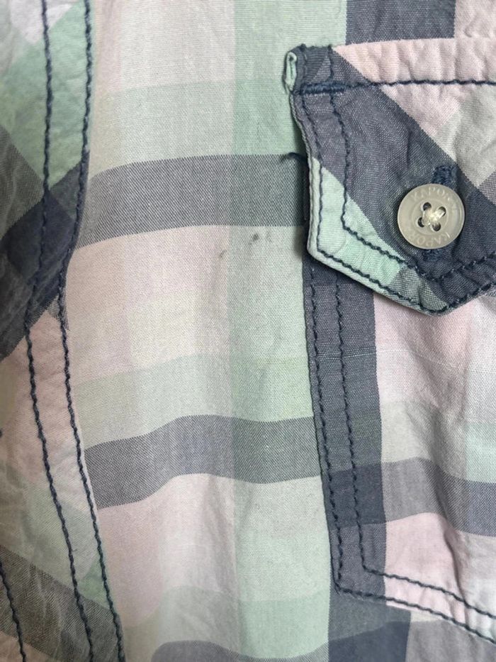 Chemise manche courte taille 40 marque kaporal - photo numéro 4