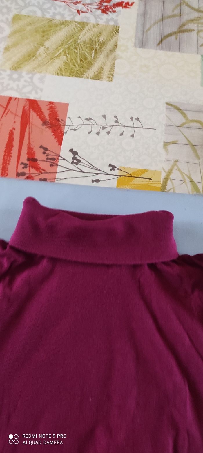 Tee-shirt à manches longues et col roulé Tissaia 5 ans - photo numéro 5