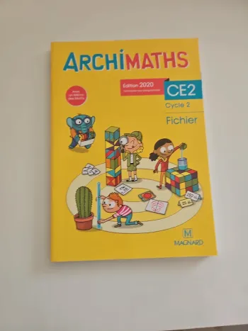 Fichier Archimaths CE2 édition 2020