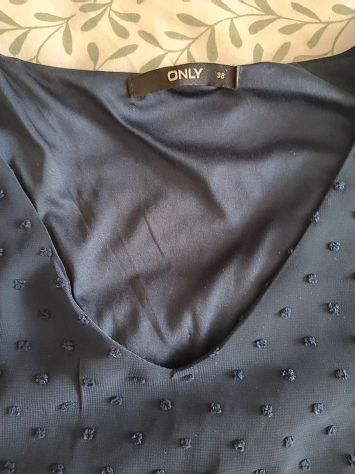 Robe Only Bleu Marine Taille 38 - photo numéro 6