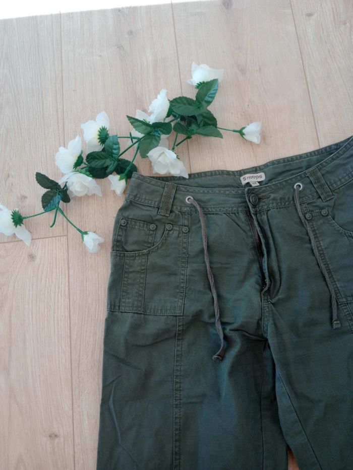 Pantalon fille 14 ans kaki c83 - photo numéro 2