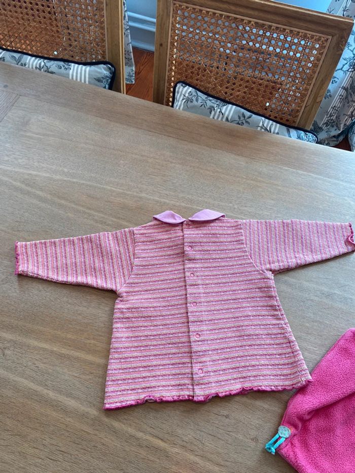 Ensemble robe, haut et collants Catimini taille 18 mois - photo numéro 13