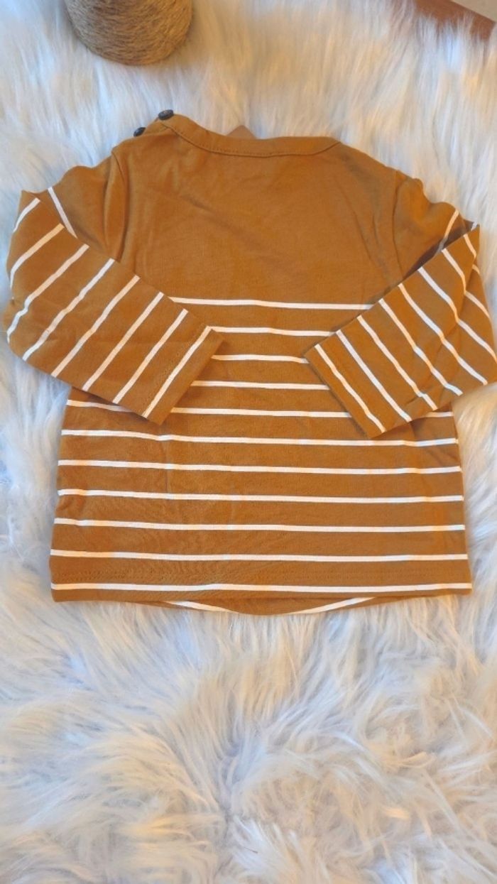 (Neufs non portés) 🏷😍🥰💙 Teeshirt ml et jeans 3 mois garçon 💙🥰😍 - photo numéro 4