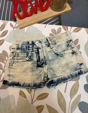 Short jeans - 12/18 mois 