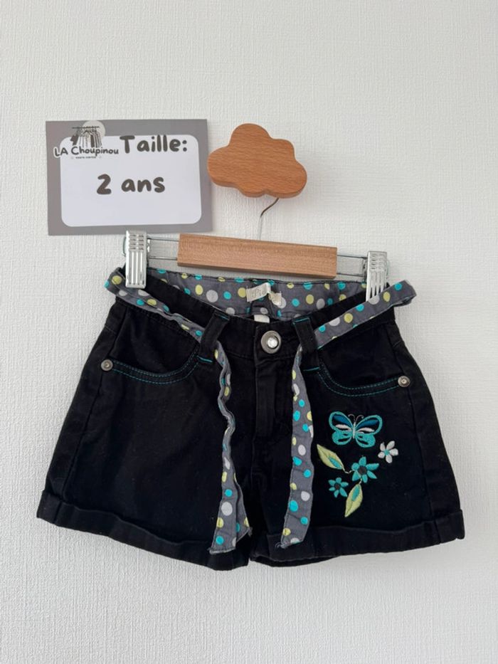 Short noir été - taille 2 ans 🌸