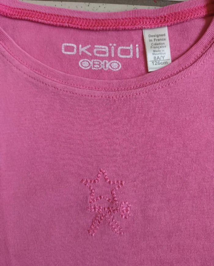 T-shirt fille 8 ans - photo numéro 2