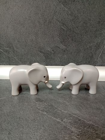 Lot éléphants playmobil 123 junior