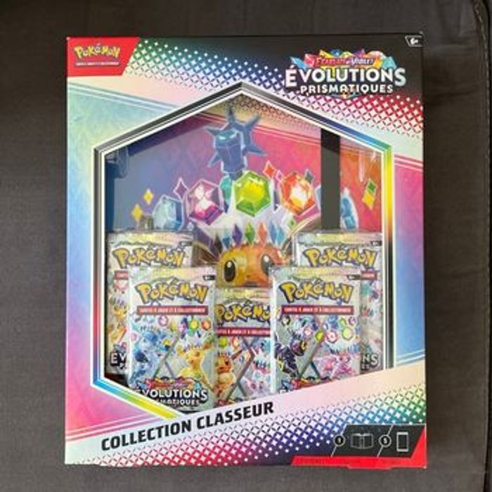 Pokémon Coffret Classeur Evolutions Prismatiques ev8.5