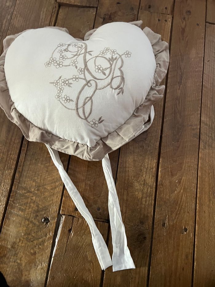 Coussin cœur - photo numéro 4