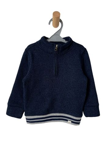 Pull doux à col camionneur zippé - Gap 90cm (18-24 mois)