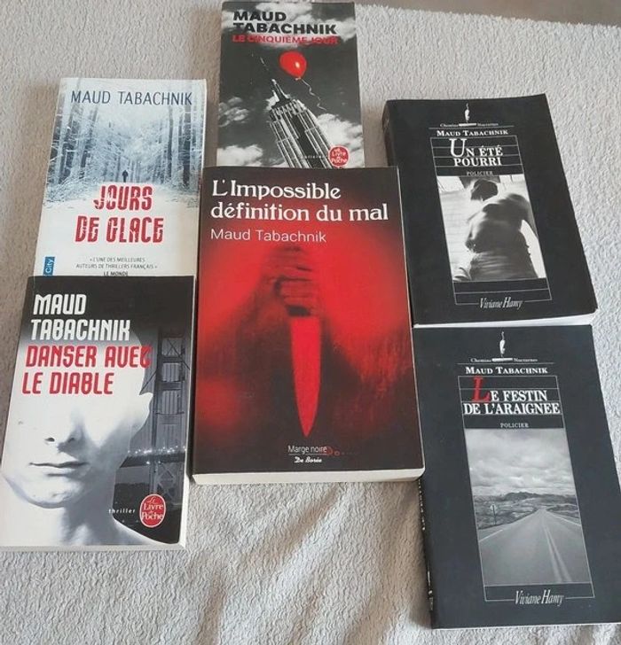 Lot 6 livres maud tabachnik