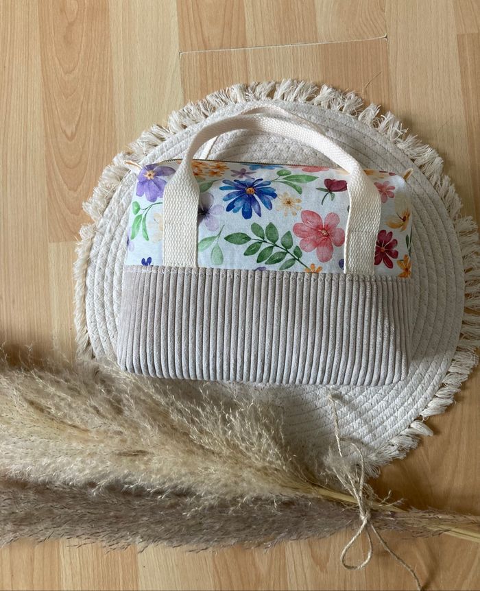 Trousse de toilette beige