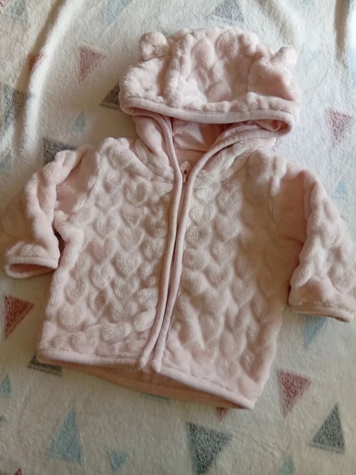 Veste polaire coeur - photo numéro 2
