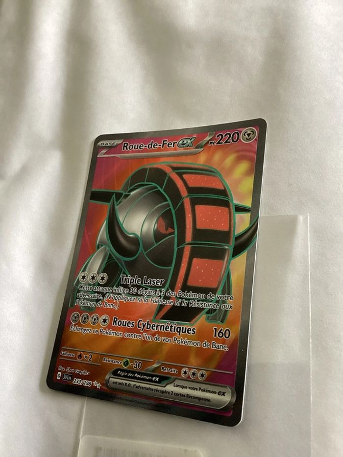 carte Pokémon 233/198 roue de fer ex ev1 - photo numéro 3