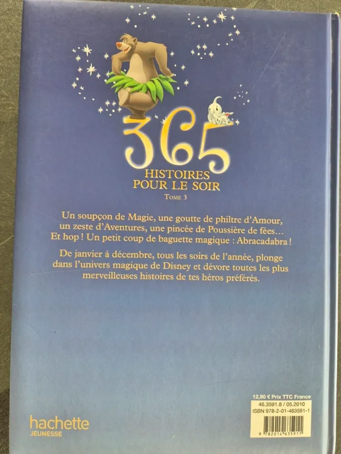 Livre Disney - 365 Histoires Pour Le Soir - Tome 3 - photo numéro 3