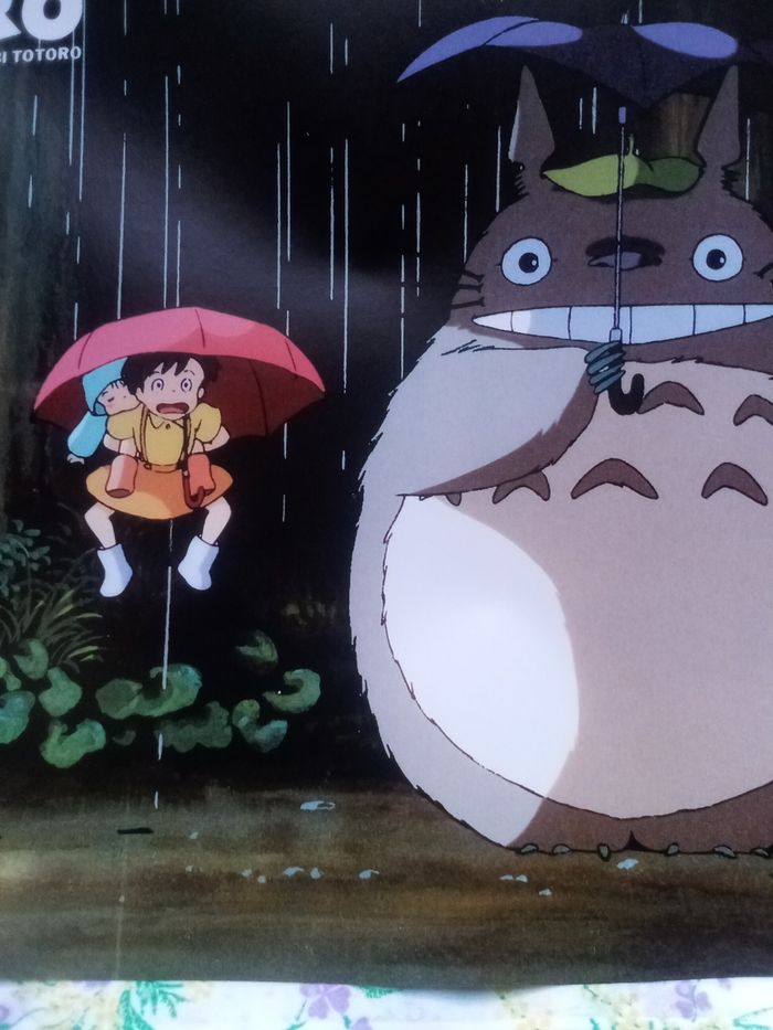 Affiche Poster Mon Voisin Totoro Studio Ghibli Miyazaki - photo numéro 3