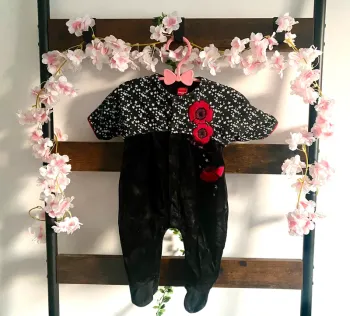 Pyjama velours hiver ouverture devant Babygro taille 3 mois comme neuf