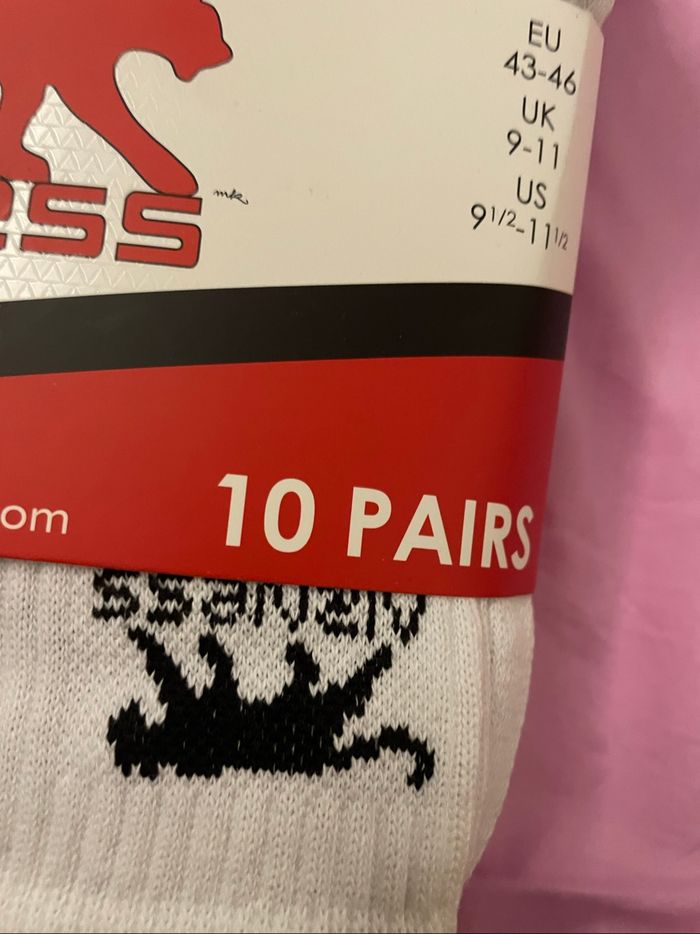 Lot de 10 paires de chaussette 43-46 - photo numéro 2