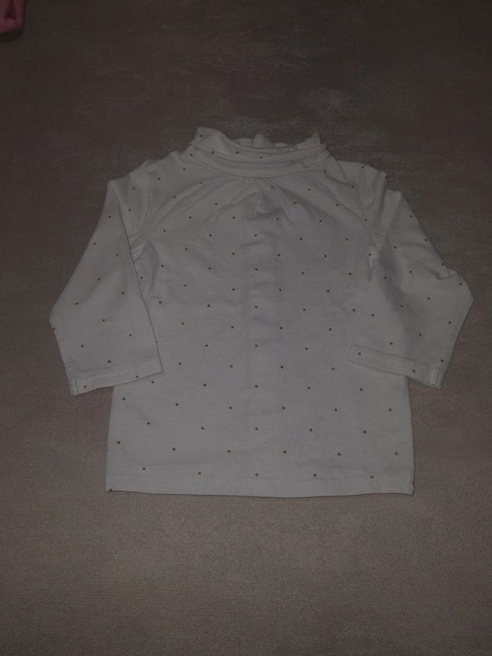 Sous pull bébé fille