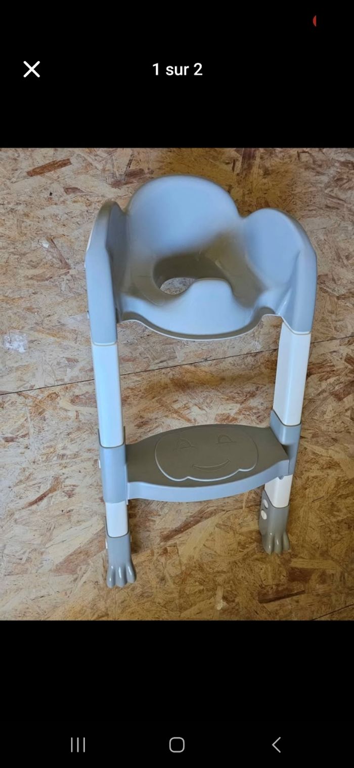 Réducteur toilette enfant avec marche