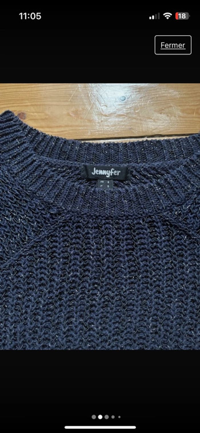 Pull d’hiver taille s - photo numéro 2