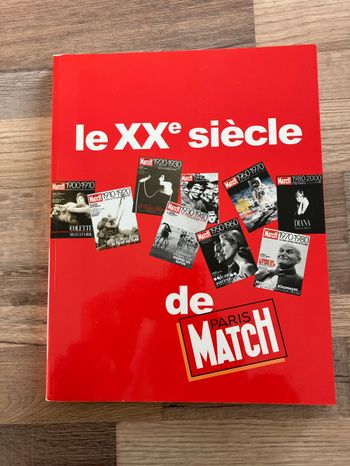 Livre-Le XXe siècle de Paris Match