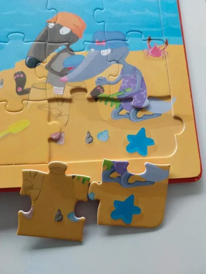 Ptit loup puzzle - photo numéro 7
