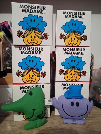 Peluches mac do neuves mr Mme prix à l'unité