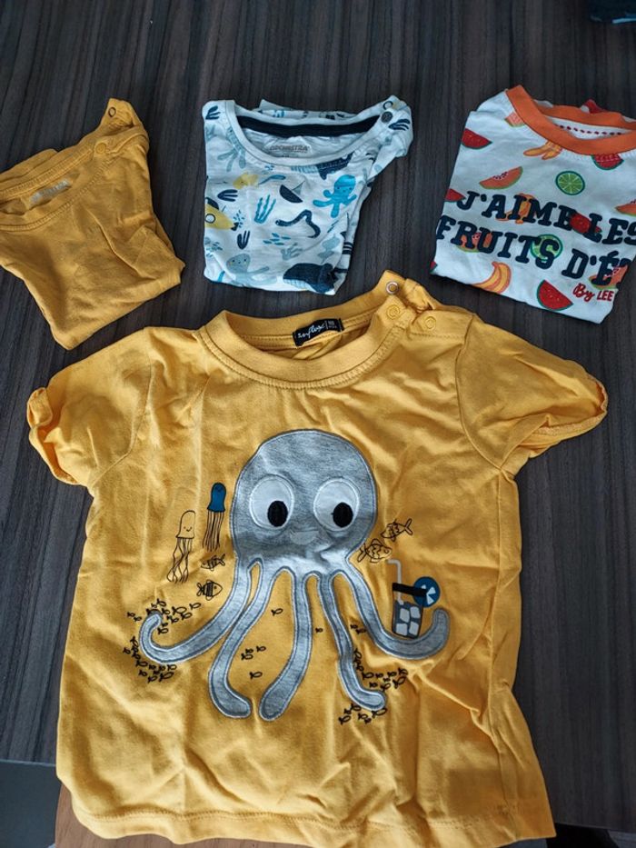 Lot t-shirt manche courte