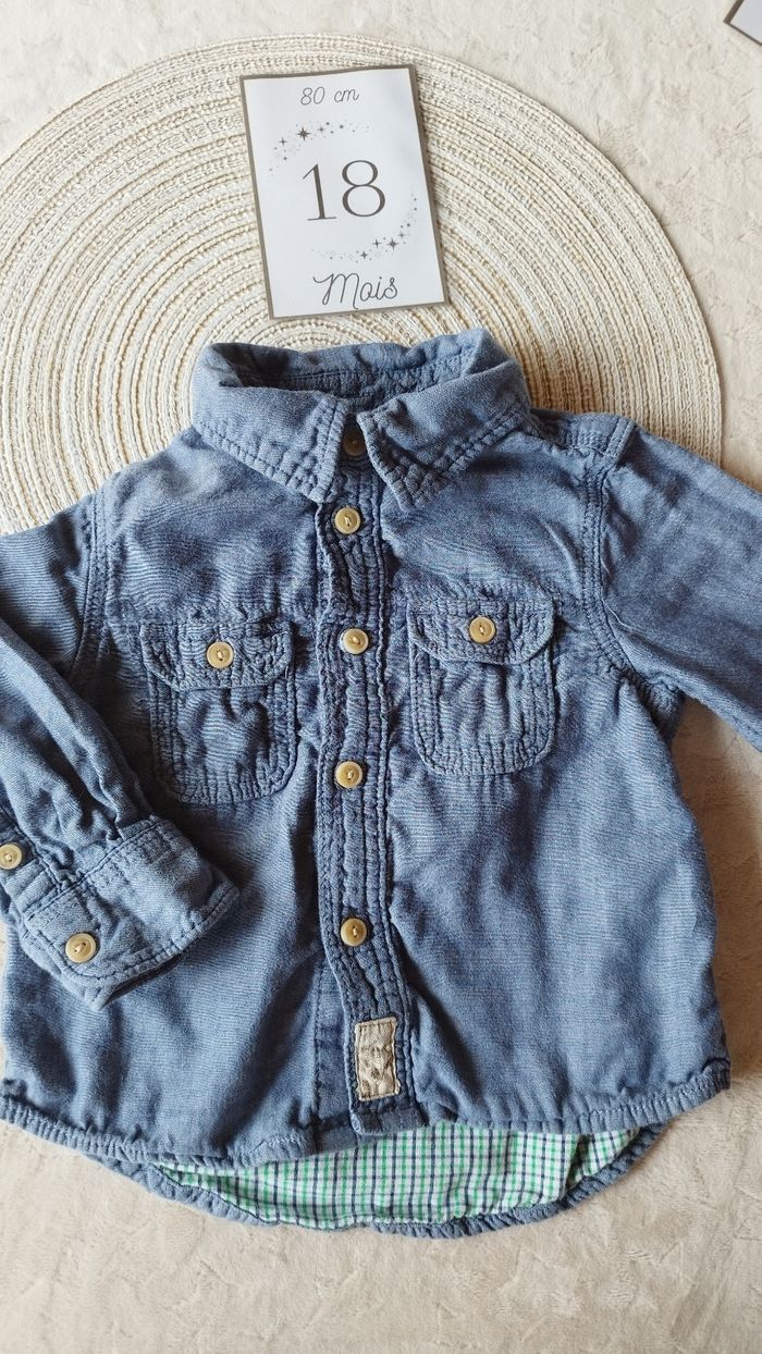 Chemise épaisse 18 mois H&M - photo numéro 2