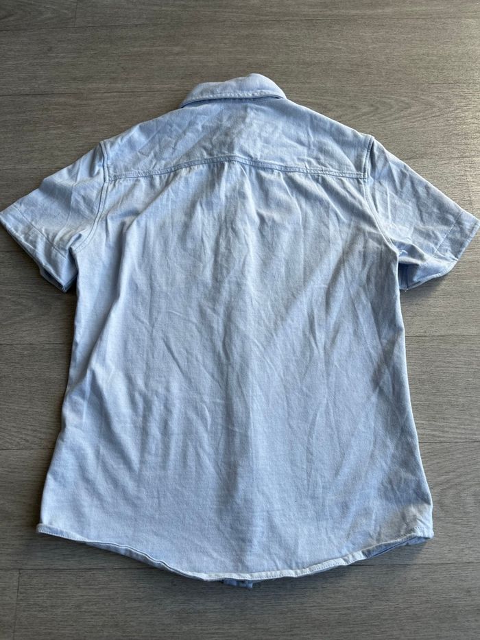 Chemise bleu clair manches courtes Celio - photo numéro 5