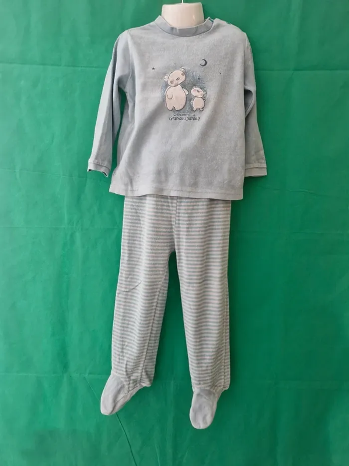 Tissaia - 3 ans - Pyjama 2 pièces - photo numéro 2