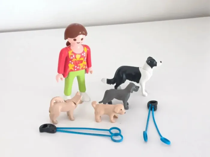 Promeneuse chiens playmobil - photo numéro 7