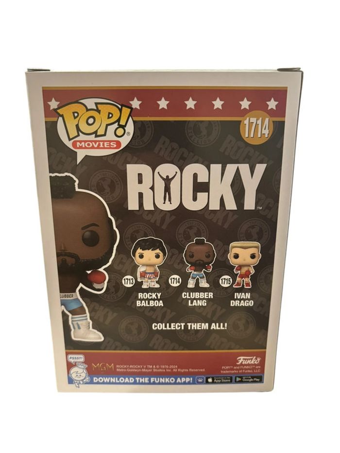 Figurine Funko Pop Rocky Clubber Lang 1714 neuf - photo numéro 2