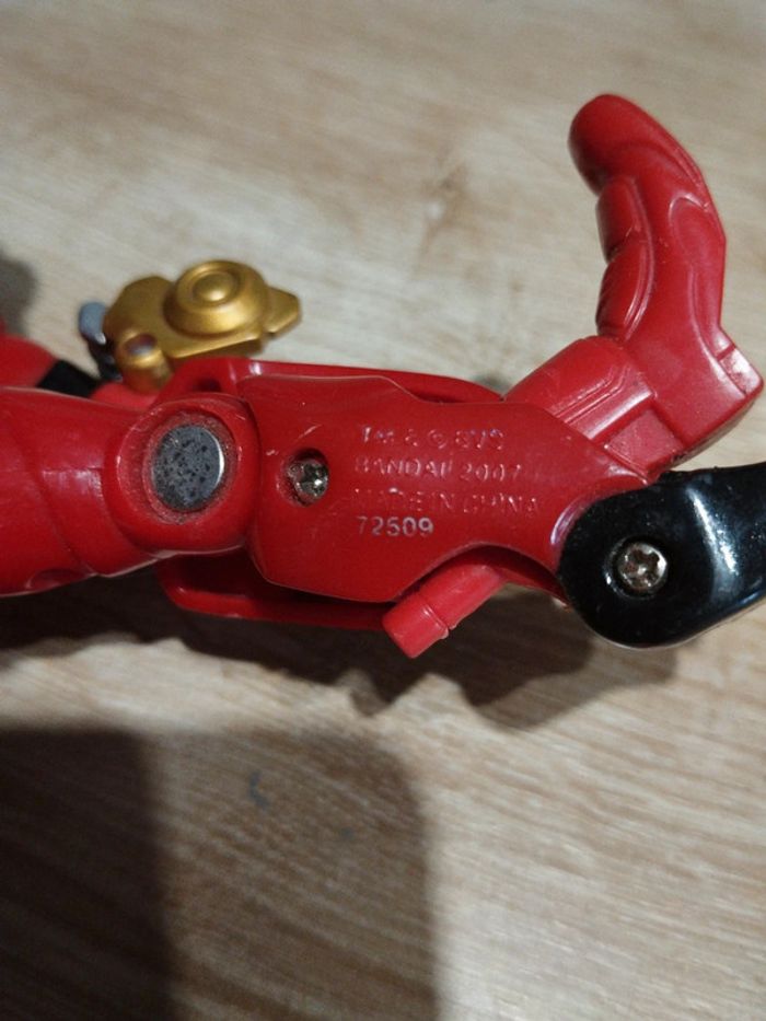 Power rangers jungle fury rouge 2007 - photo numéro 3