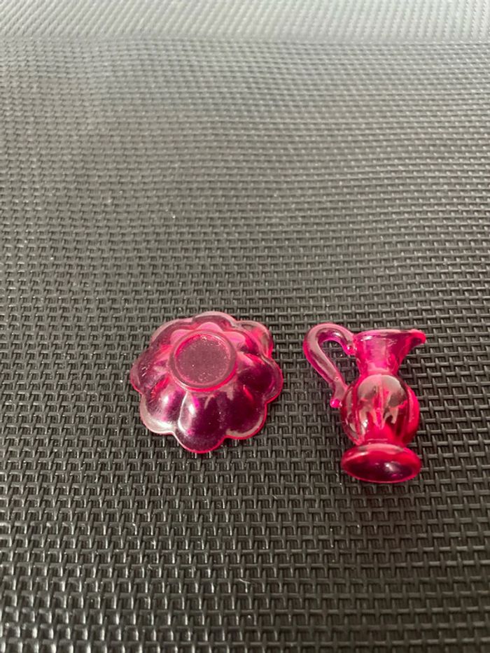 Playmobil vasque + cruche carafe mauves salle de bain maison traditionnelle 1900 belle époque - photo numéro 3