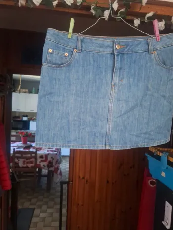 €jupe jean