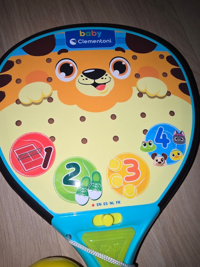 Raquette baby clementoni - photo numéro 2