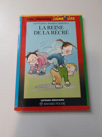 😺 livre j'aime lire la reine de la récré 😺
