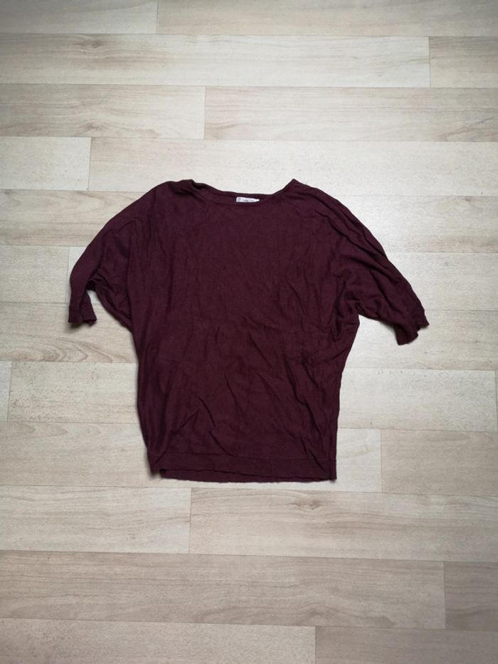 Pull bordeaux