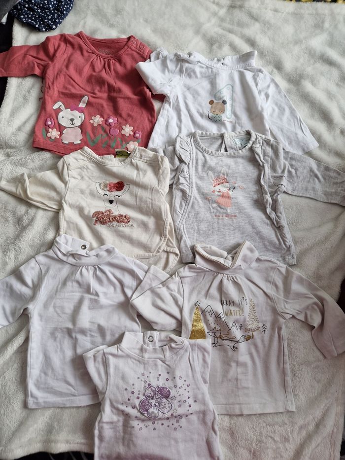Lot Tee-shirt 3mois